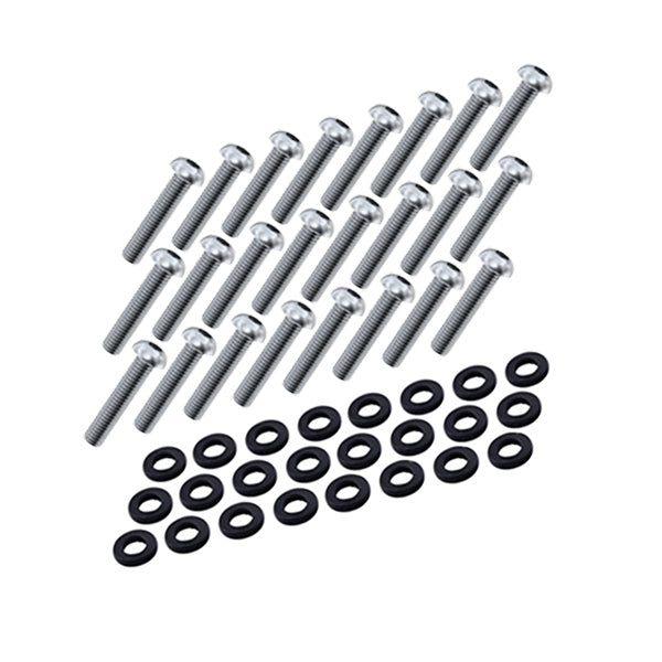 24 bolts and nylon washers for CFC Unit flange, 1/4-28 UNF x 1 24 bolts and nylon washers for CFC Unit flange, 1/4-28 UNF x 1