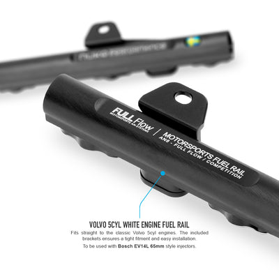 Volvo 5cyl White Engine fuel rail