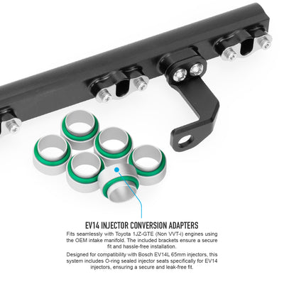 Toyota 6cyl 1JZ-GTE (Non VVT-i) fuel rail