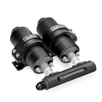 Fuel Log 4-port collector, AN-8 ORB