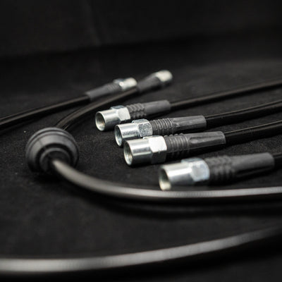 Stainless Steel Brake Lines compatible with E28