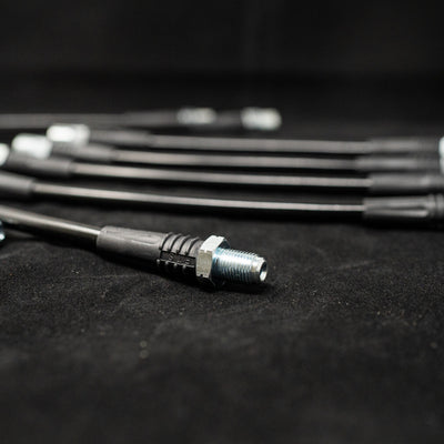 Stainless Steel Brake Lines compatible with E24 E28