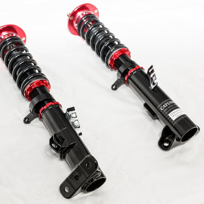 CAtuned Premium Competition Coilover System  Compatible with E30 (5 Lug)