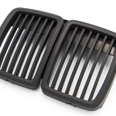 CAtuned Street Black Center Euro Grille Compatible with E30