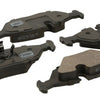 WBR Rear Brake pads compatible with E30 325/318 Coupe, Vert, Sedan