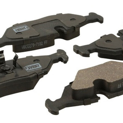 WBR Rear Brake pads compatible with E30 325/318 Coupe, Vert, Sedan