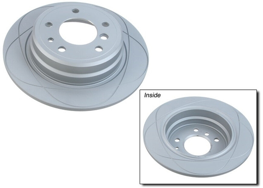 ATE Rear Brake Rotor compatible with E34 525i