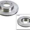 WBR Front Value Pair Rotors Compatible with 328i 318i Z3 Z4 E46 E36