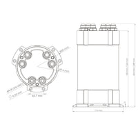2G Fuel Surge Tank 3.0 liter for external fuel pumps