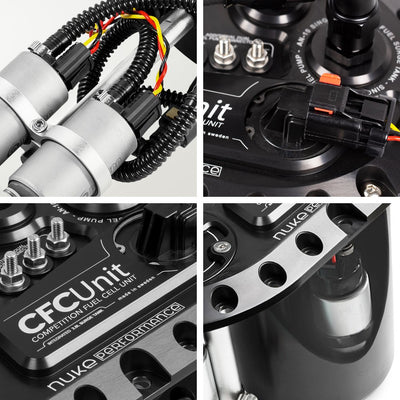 CFC Unit for brushless fuel pumps - Competition Fuel Cell Unit, with integrated fuel surge tank