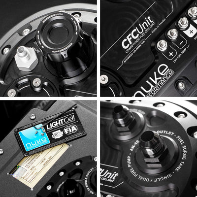 LightCell Fuel Cell 45 liter / 12 gallons with Nuke Performance CFC Unit