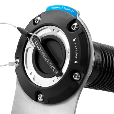 Steel mounting bracket for Remote filler cap, with M6 bolts