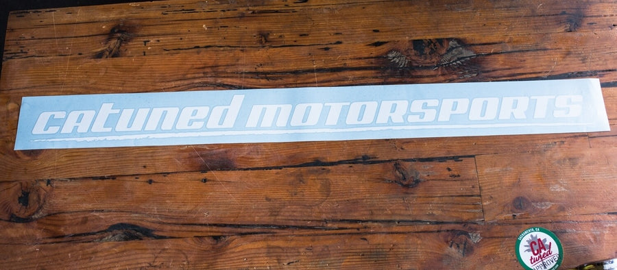 CAtuned Motorsports Windshield Banner / Decal Large