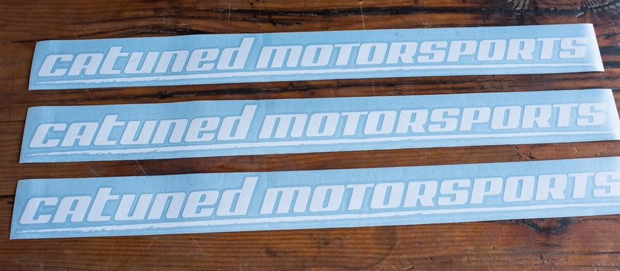 CAtuned Motorsports Windshield Banner Small