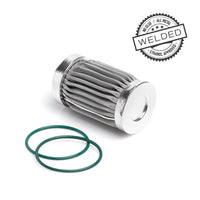 Replacement filter element 100 Micron - Welded Stainless Steel