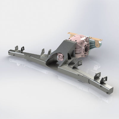 CAtuned 2002 Monster Rear End Solution Medium Case Differential Setup with Axles