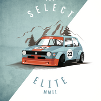 Limited Edition VW Berg Cup car Poster (25