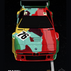Limited Edition Procar Art car Poster (25" x 38") M1
