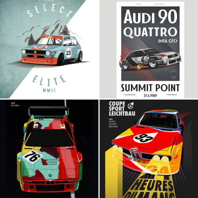 Limited Edition Poster Pack of 4 (25" x 38")