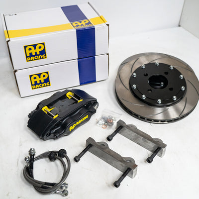 CAtuned Custom AP Racing APracing brake kit compatible with E30 4x100