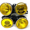 CAtuned Hella Euro Smiley French Yellow Headlights compatible with E30