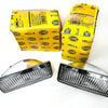 HELLA Early Model Glass Fog Lights (Pair) Left & Right Black / Smoked Compatible with E30 E24 E28 & M3