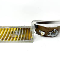 HELLA Early Model Glass Fog Lights (Pair) Left & Right French Compatible with E30 E24 E28 & M3