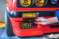 Turn Signal Lens Lenses covers Euro Dark (Compatible with plastic bumpers only / none-m3) ZKW BMW E30