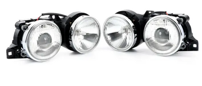 DEPO Euro Smiley Projector Headlights Compatible with All E30