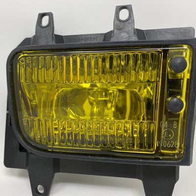 Late Model Glass Fog Lights (Pair) Left & Right Yellow (French) Compatible with E30