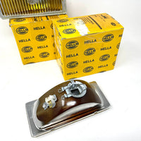 HELLA Early Model Glass Fog Lights (Pair) Left & Right French Compatible with E30 E24 E28 & M3