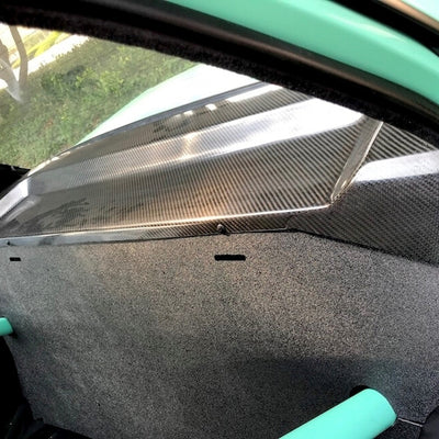 CAtuned Carbon Fiber Rear Parcel Shelf Compatible with E30 M3 & none M3