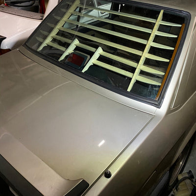 CAtuned Interior Sun Blinds Wood Compatible with E28