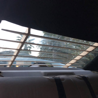 CAtuned Interior Sun Blinds Wood for Compatible with E36 Sedan (4 door)