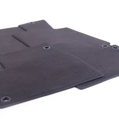 BMW BLACK Floor Mats Black Set for Coupe or Sedan E30 (Genuine)