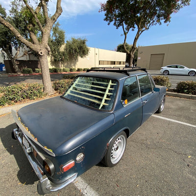 CAtuned Interior Sun Blinds Wood Compatible with 2002 E10