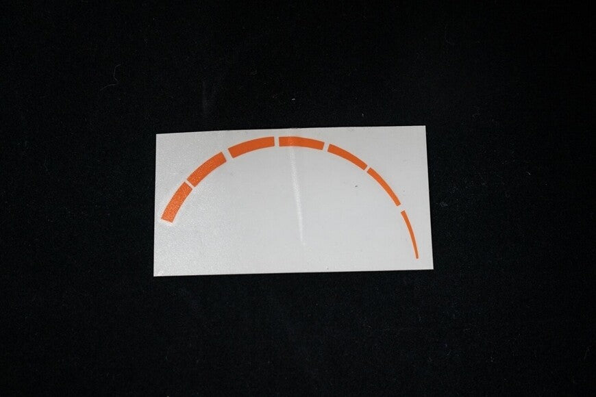 Tach Strip Gauge Cluster Mod 5K - Orange