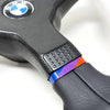 RARE M-Tech 1 Steering Wheel - 380mm Black Leather w/ Black stitching Compatible with E21