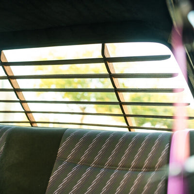 CAtuned Interior Sun Blinds Wood Compatible with E30