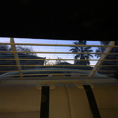 CAtuned Interior Sun Blinds Wood for Compatible with E36 Sedan (4 door)