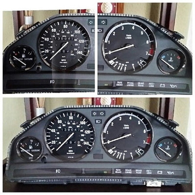 Tach Strip Gauge Cluster Mod 7K - Grey