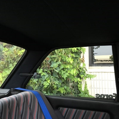 CATuned Sedan Black Headliner Material Compatible with E30 With Sunroof