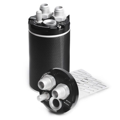 Carbon Oil Catch Can 0.75 liter, Matte carbon