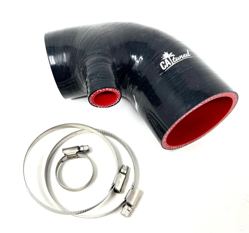 CAtuned Silicone Air Induction Hose kit Black compatible with #28 E30 M20 13711707785
