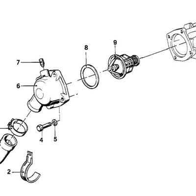 CAtuned Silicone Cooling Hose kit Black compatible with e28 M30 535i 533i 633csi 635i 733i 735i