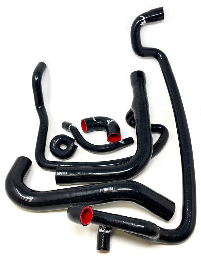 CAtuned Silicone Cooling Hose kit Black compatible with E34 M30 535i 535is