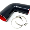 CAtuned Silicone hose 2.5" I.D. 90 degree - elbow w/ 6" Legs
