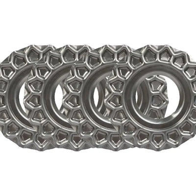 Style 5 Waffle plate - BMW E30 15" 4x100 wheels