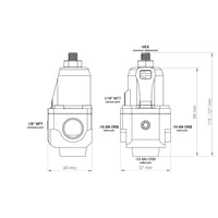 Fuel Pressure Regulator FPR100x AN-10