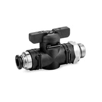 1/4 BSPP Petcock Ball Valve to 8 mm hose